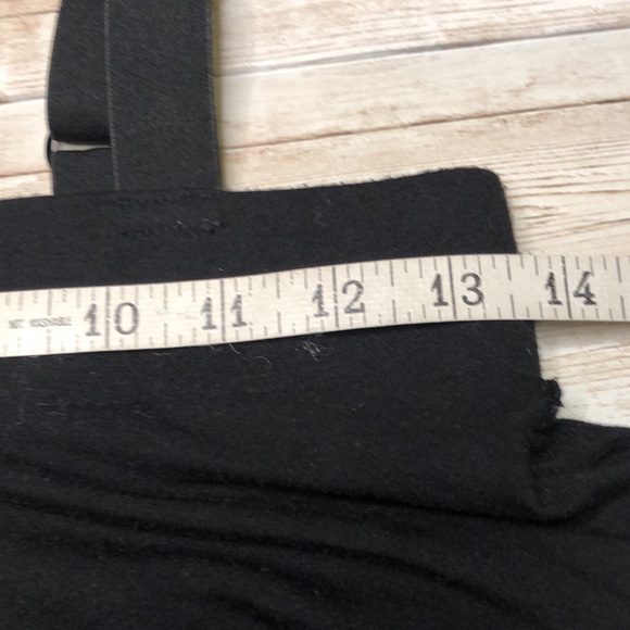 Hot Topic, black jersey circle skirt w/adjustable suspenders - junior size SM - Picture 14 of 16